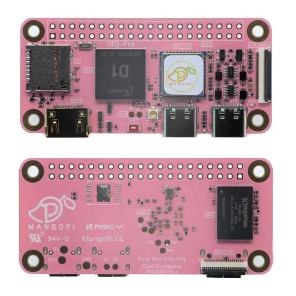 MangoPi Pro Allwinner D1 Development Board SBC Domestic RISCV Art Pi Compared Raspberry Pi Orange Pi